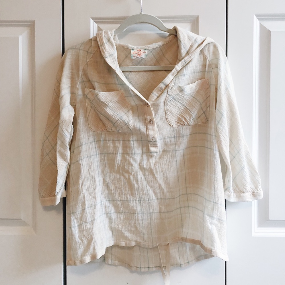 Free people sheer top